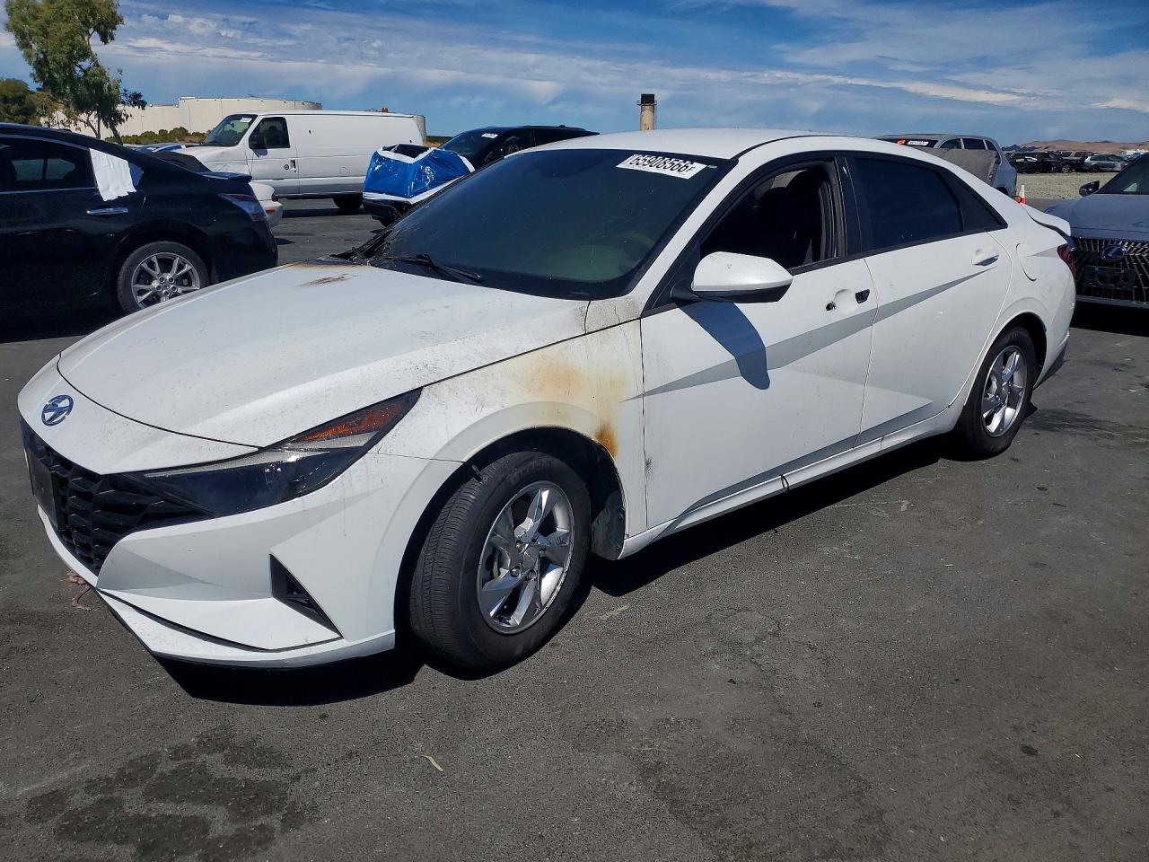 2022 HYUNDAI ELANTRA SE | 5NPLL4AG7NH072508 | UPCARS