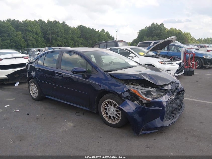 2020 TOYOTA COROLLA LE | JTDEPRAE0LJ027777 | UPCARS