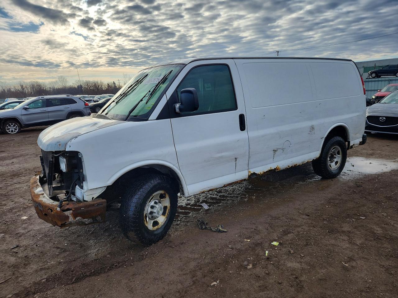 2008 CHEVROLET EXPRESS DELIVERY VAN | 1GCGG25C581104207 | UPCARS