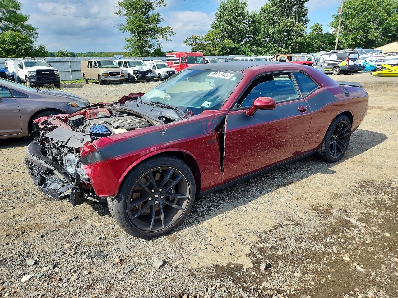 2022 DODGE CHALLENGE R/T SCAT PACK | 2C3CDZFJ8NH261003 | UPCARS