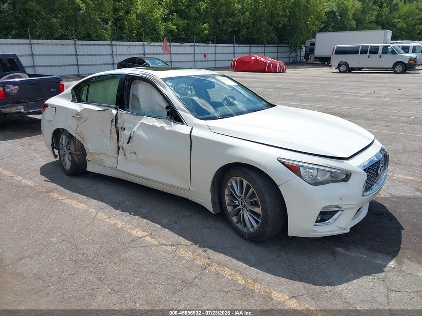 2023 INFINITI Q50 LUXE AWD | JN1EV7BR2PM540273 | UPCARS