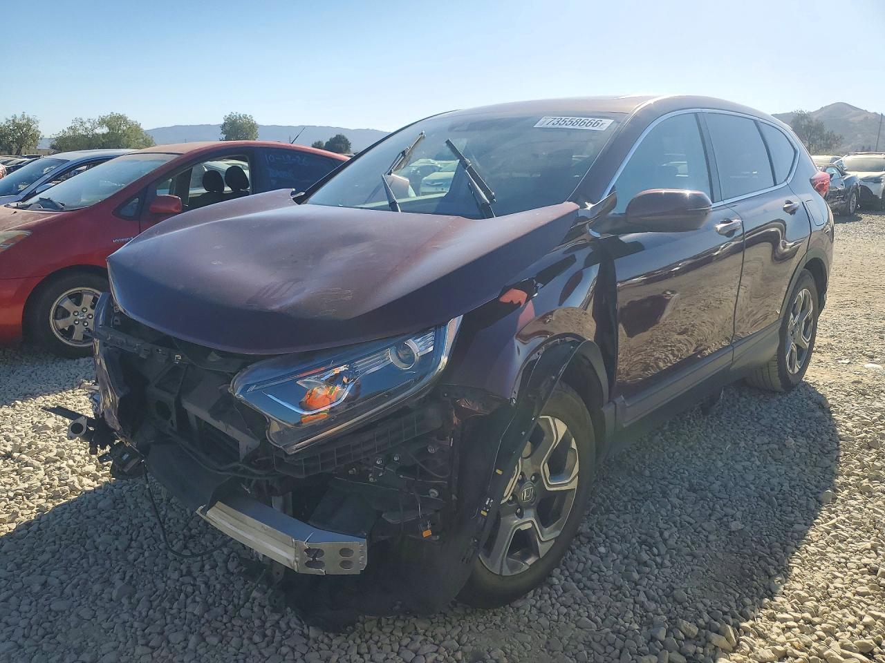 2017 HONDA CRV EXL | 7FARW1H87HE012220 | UPCARS