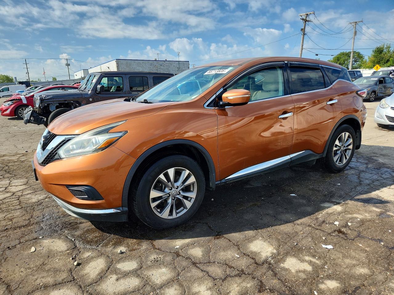 2015 NISSAN MURANO S | 5N1AZ2MH5FN242201 | UPCARS