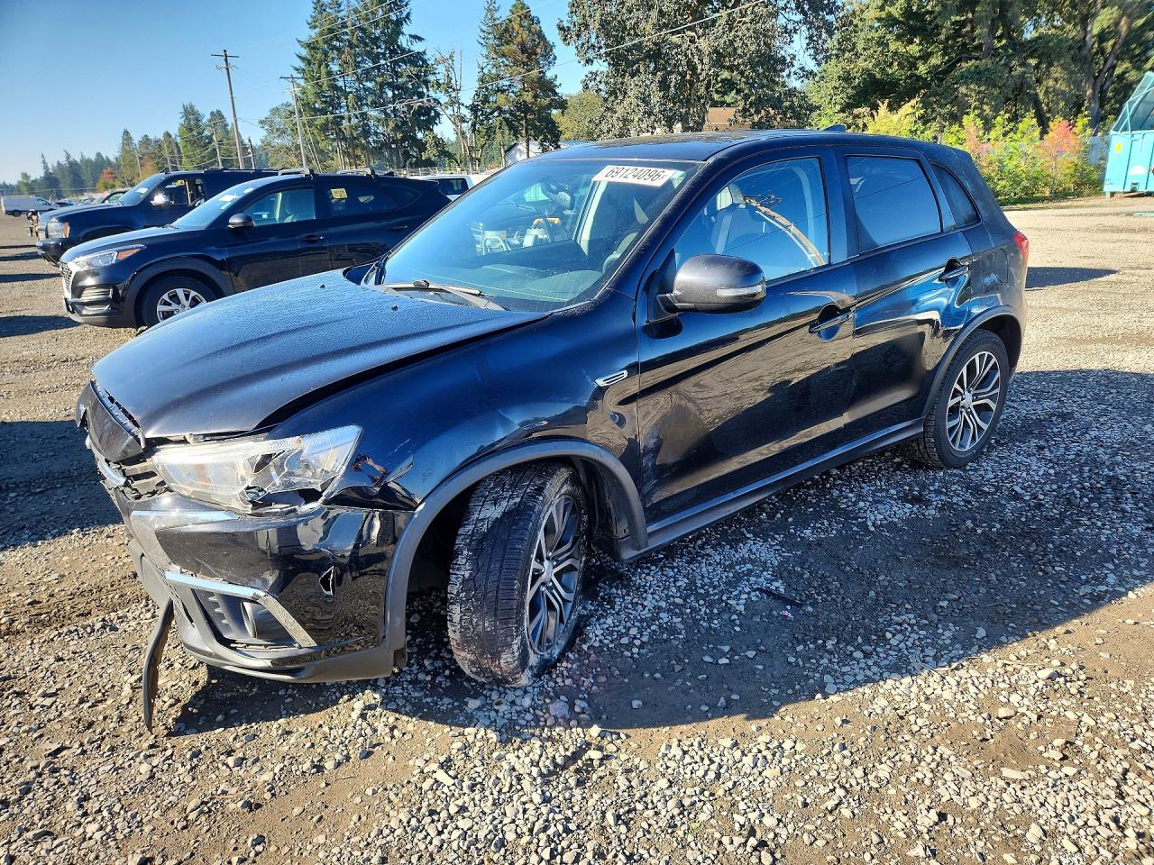 2018 MITSUBISHI OUTLANDER ES | JA4AR3AU7JZ005507 | UPCARS
