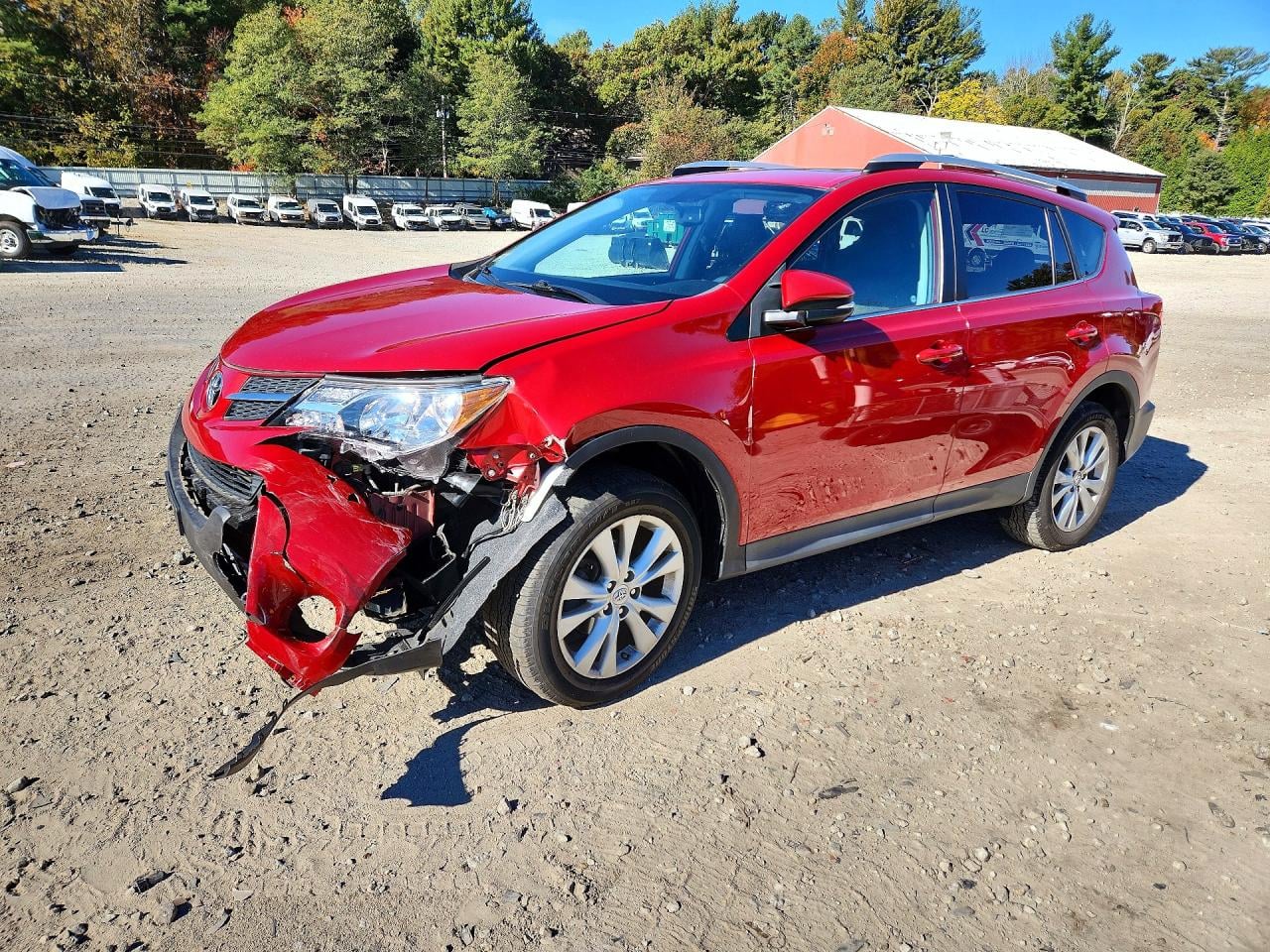 2014 TOYOTA RAV4 LIMITED | 2T3DFREV2EW145374 | UPCARS