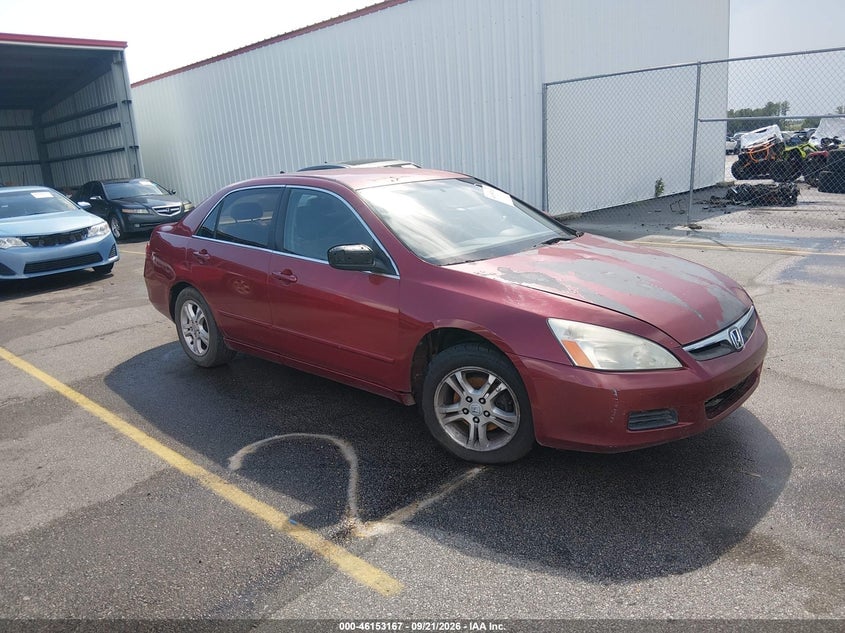 2007 HONDA ACCORD 2.4 SE | 1HGCM56317A008422 | UPCARS