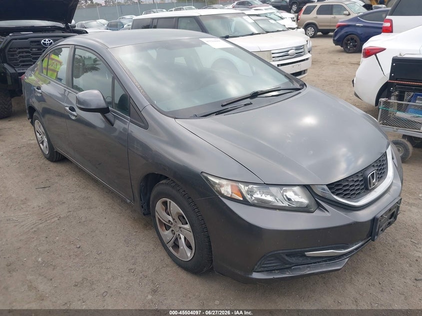 2013 HONDA CIVIC LX | 19XFB2F53DE274275 | UPCARS