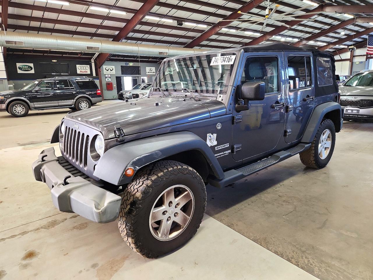 2018 JEEP WRANGLER SPORT | 1C4HJWDG5JL862141 | UPCARS