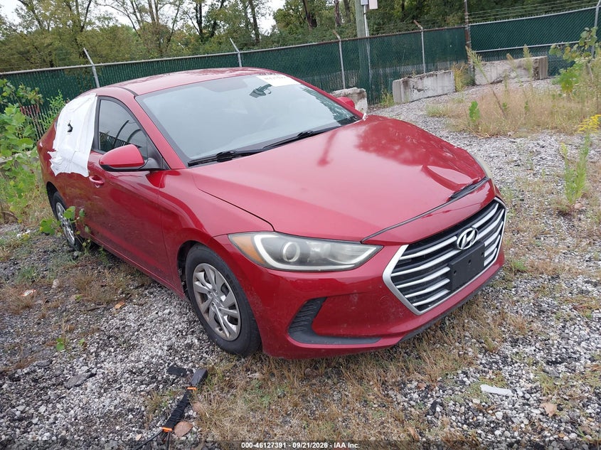 2017 HYUNDAI ELANTRA SE | KMHD74LF1HU136545 | UPCARS