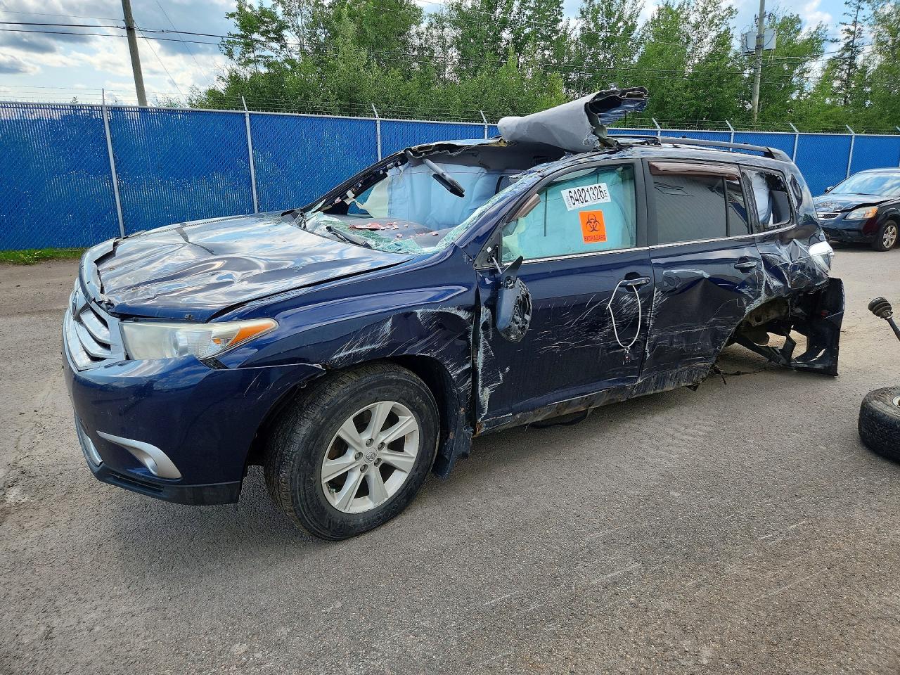 2013 TOYOTA HIGHLANDER BASE | 5TDBK3EH2DS278615 | UPCARS