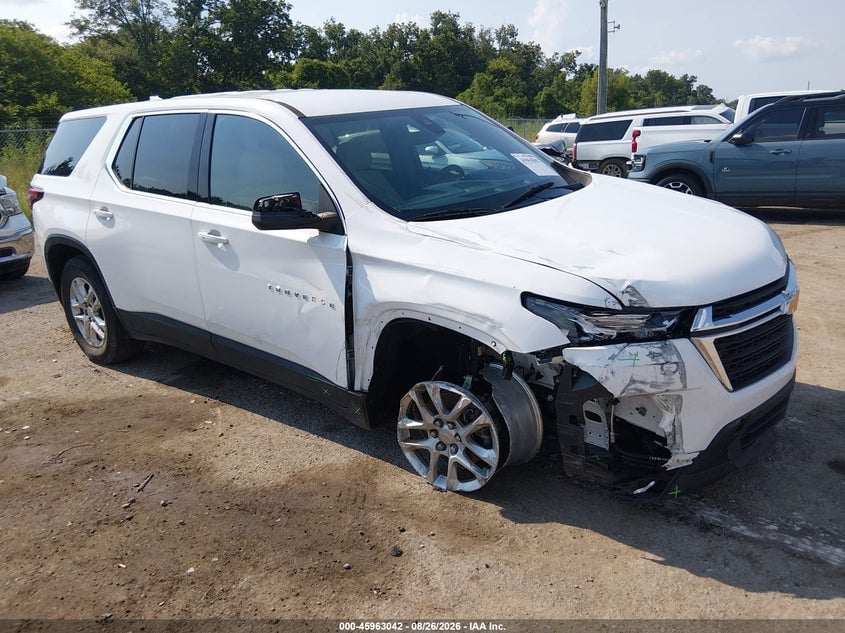 2023 CHEVROLET TRAVERSE FWD LS | 1GNERFKW8PJ221471 | UPCARS