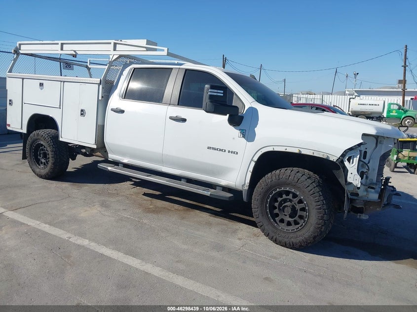 2021 CHEVROLET SILVERADO 2500HD 4WD  LONG BED WT | 1GC1YLE75MF189168 | UPCARS
