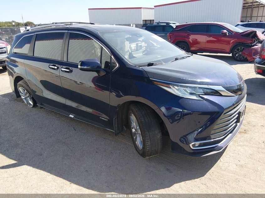 2021 TOYOTA SIENNA LIMITED | 5TDZRKEC7MS021362 | UPCARS