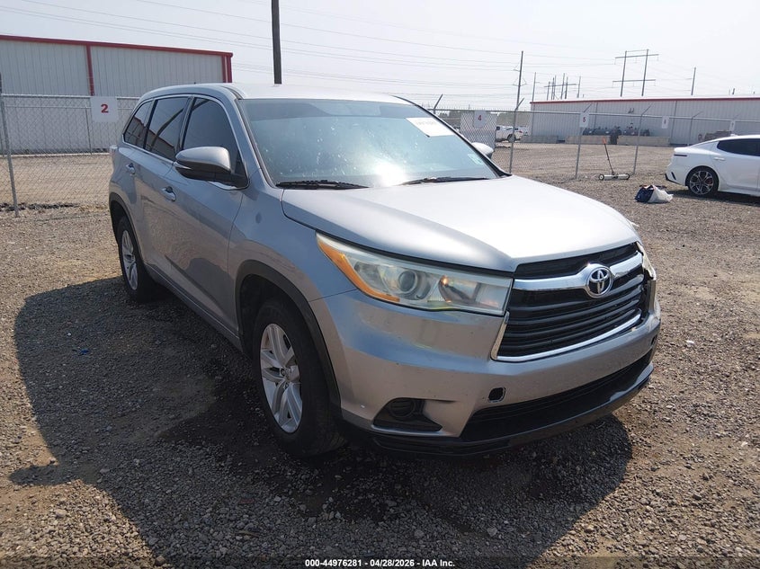 2014 TOYOTA HIGHLANDER LE | 5TDZARFH4ES006183 | UPCARS