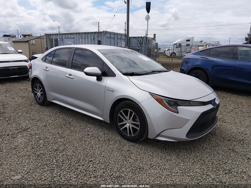 2021 TOYOTA COROLLA HYBRID LE | JTDEAMDE8MJ002918 | UPCARS