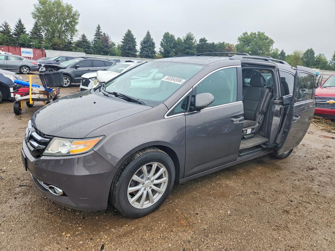 2015 HONDA ODESSEY TOURING | 5FNRL5H99FB066488 | UPCARS