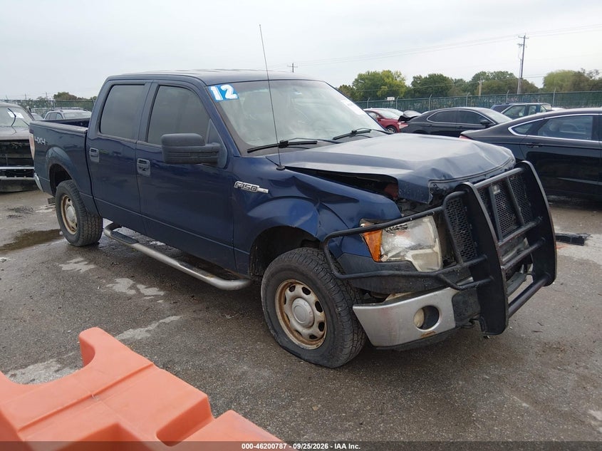 2012 FORD F-150 XL | 1FTFW1EFXCFC98747 | UPCARS