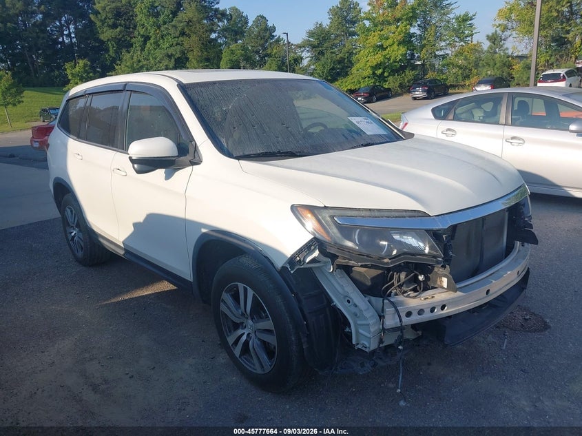 2017 HONDA PILOT EX-L | 5FNYF5H51HB032855 | UPCARS