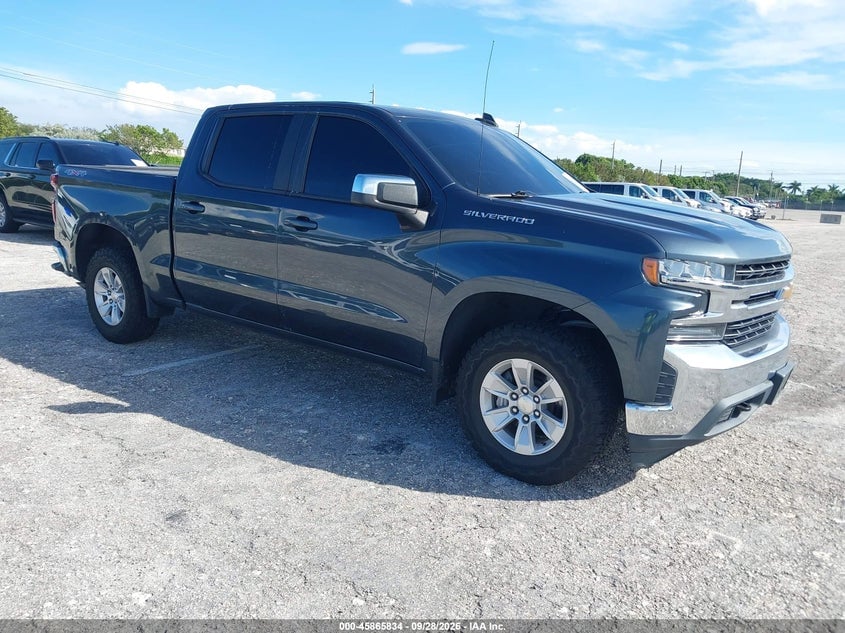 2020 CHEVROLET SILVERADO 1500 4WD  SHORT BED LT | 3GCUYDEDXLG325171 | UPCARS