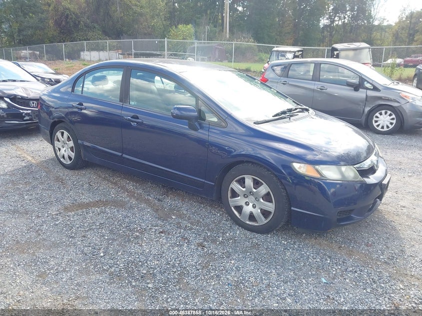 2009 HONDA CIVIC LX | 19XFA16589E045787 | UPCARS