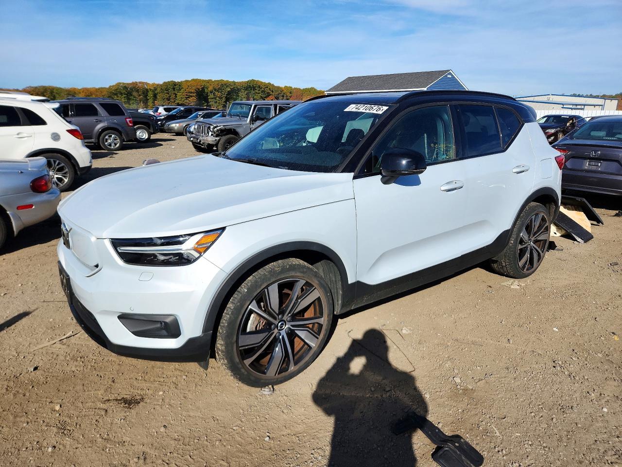 2021 VOLVO XC40 RECHARGE | YV4ED3UR3M2459714 | UPCARS