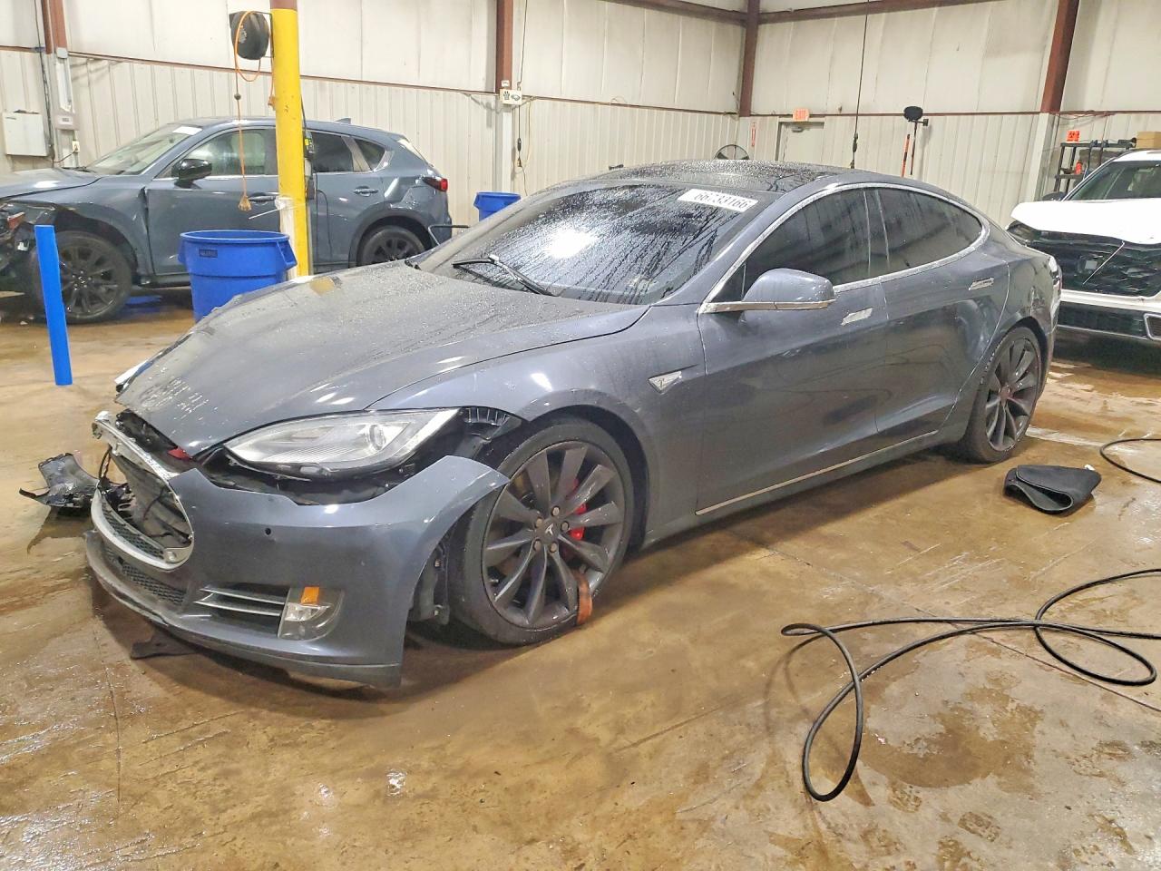 2014 TESLA MODEL S | 5YJSA1H25EFP63142 | UPCARS