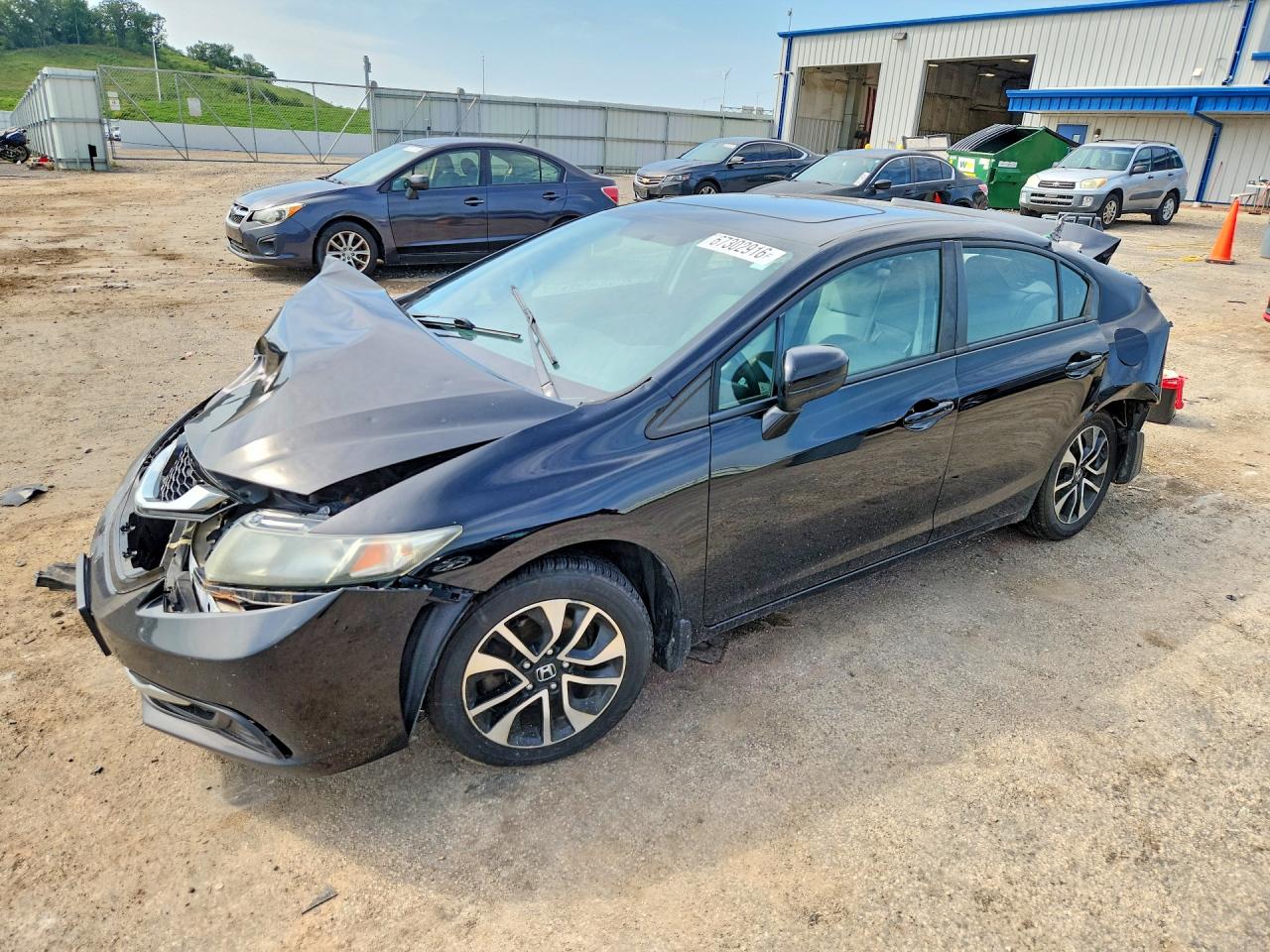 2014 HONDA CIVIC EX | 19XFB2F86EE059498 | UPCARS