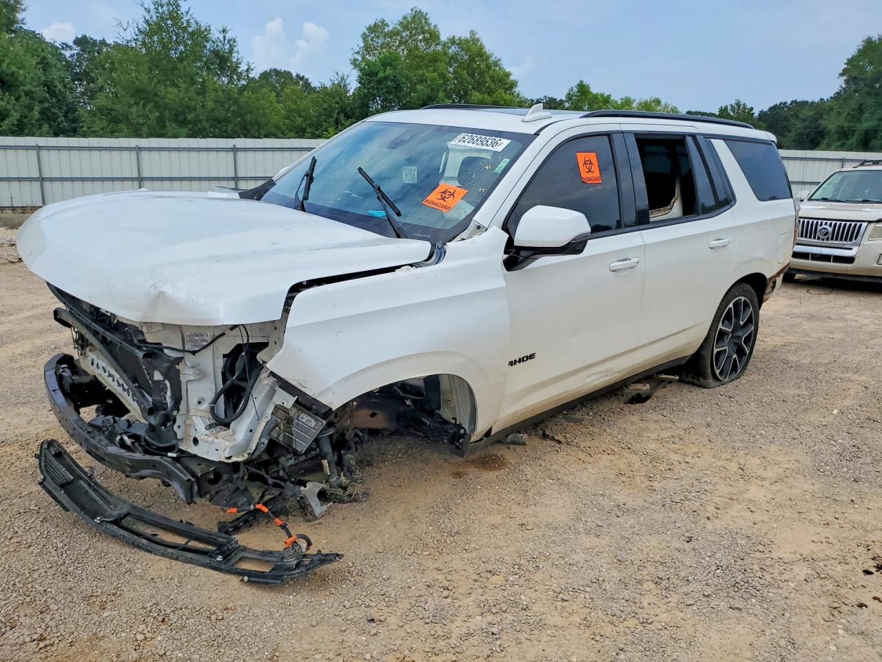 2022 CHEVROLET TAHOE C1500 RST | 1GNSCRKT2NR258669 | UPCARS
