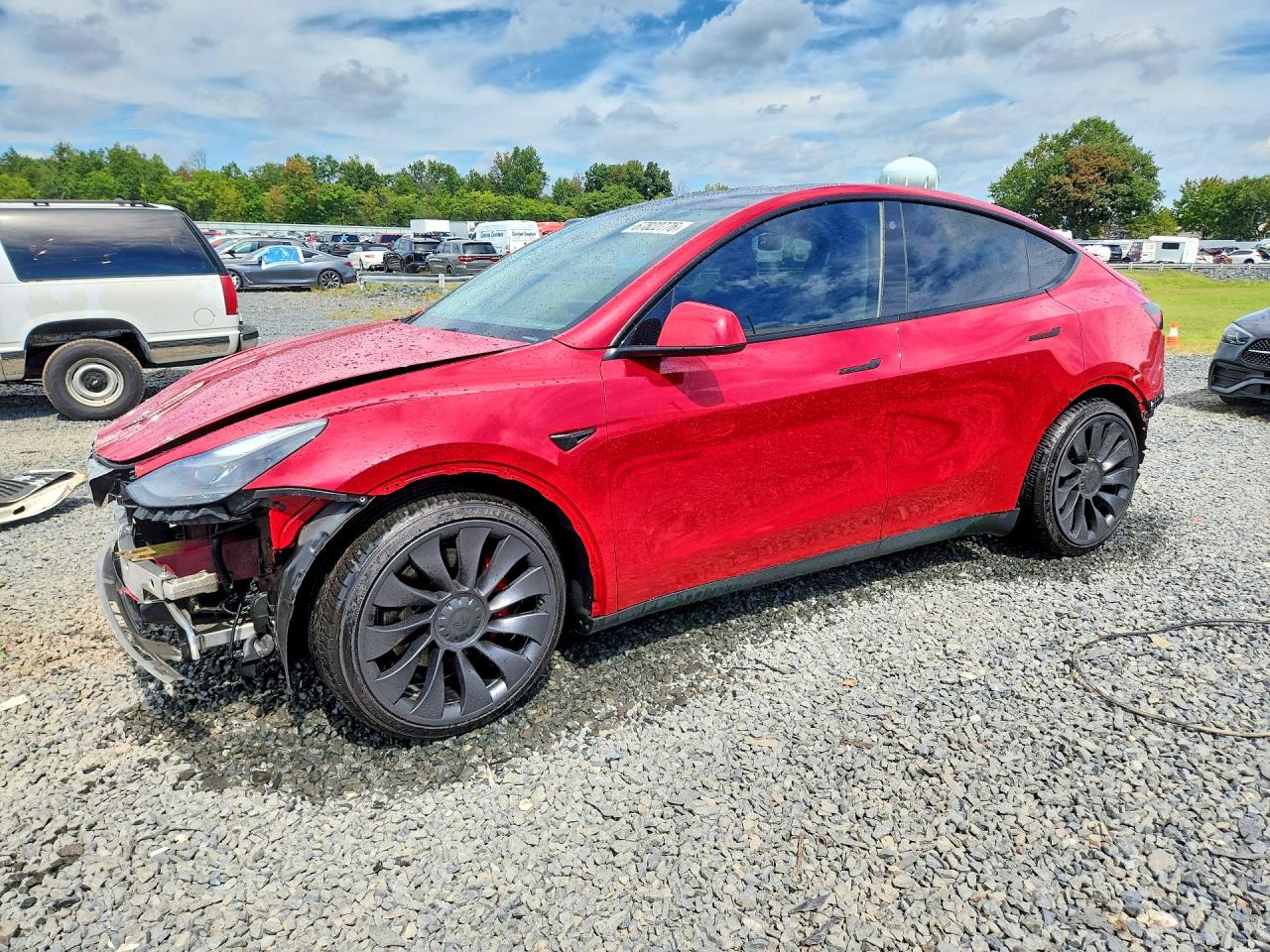 2022 TESLA MODEL Y | 7SAYGDEF0NF466865 | UPCARS