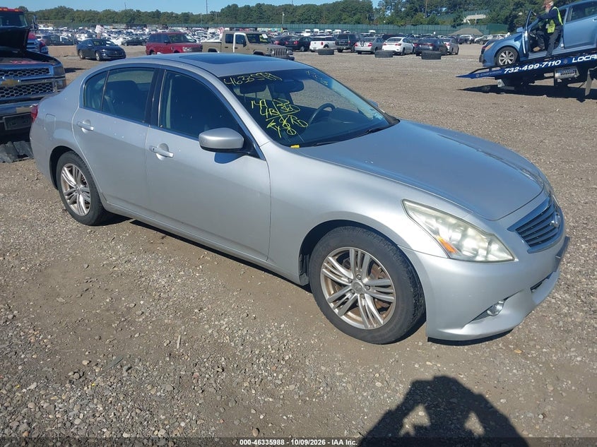 2013 INFINITI G37X | JN1CV6AR0DM770148 | UPCARS