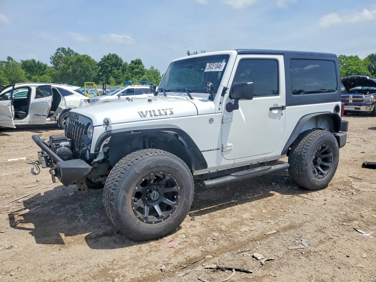2015 JEEP WRANGLER SPORT | 1C4AJWAGXFL572054 | UPCARS