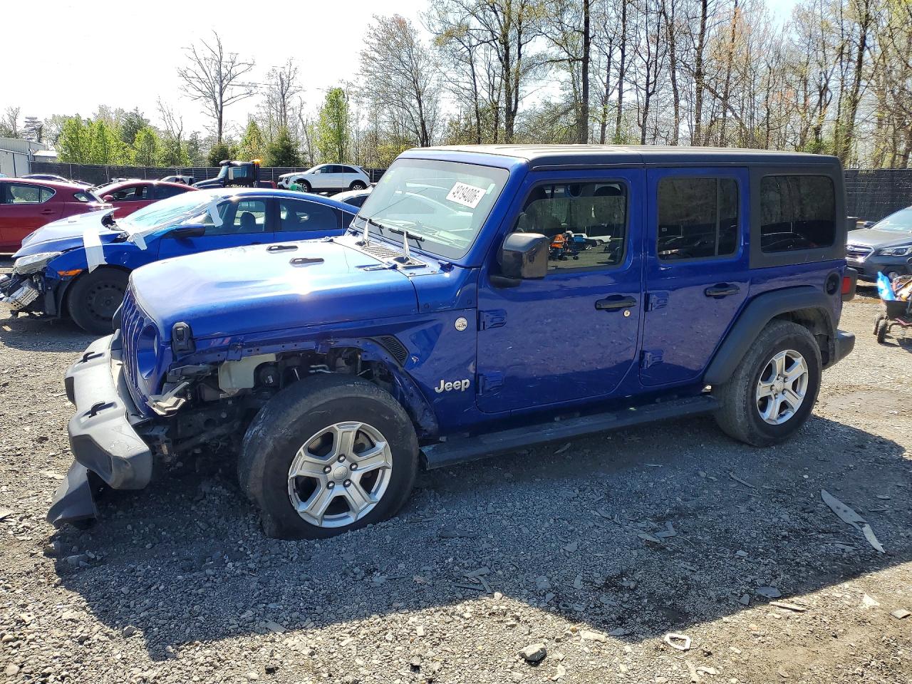 2019 JEEP WRANGLER SPORT | 1C4HJXDN7KW592138 | UPCARS