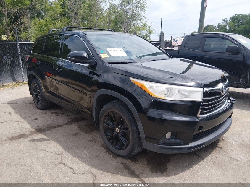 2014 TOYOTA HIGHLANDER LE PLUS V6 | 5TDBKRFH3ES009199 | UPCARS