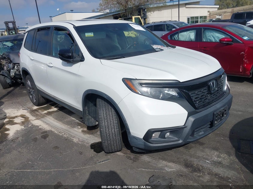 2021 HONDA PASSPORT 2WD EX-L | 5FNYF7H55MB010881 | UPCARS