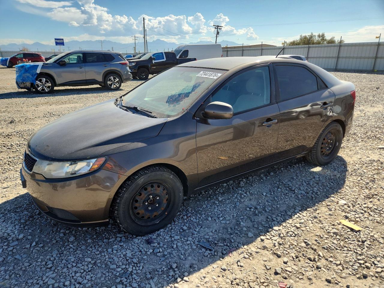 2013 KIA FORT EX | KNAFU4A29D5739072 | UPCARS