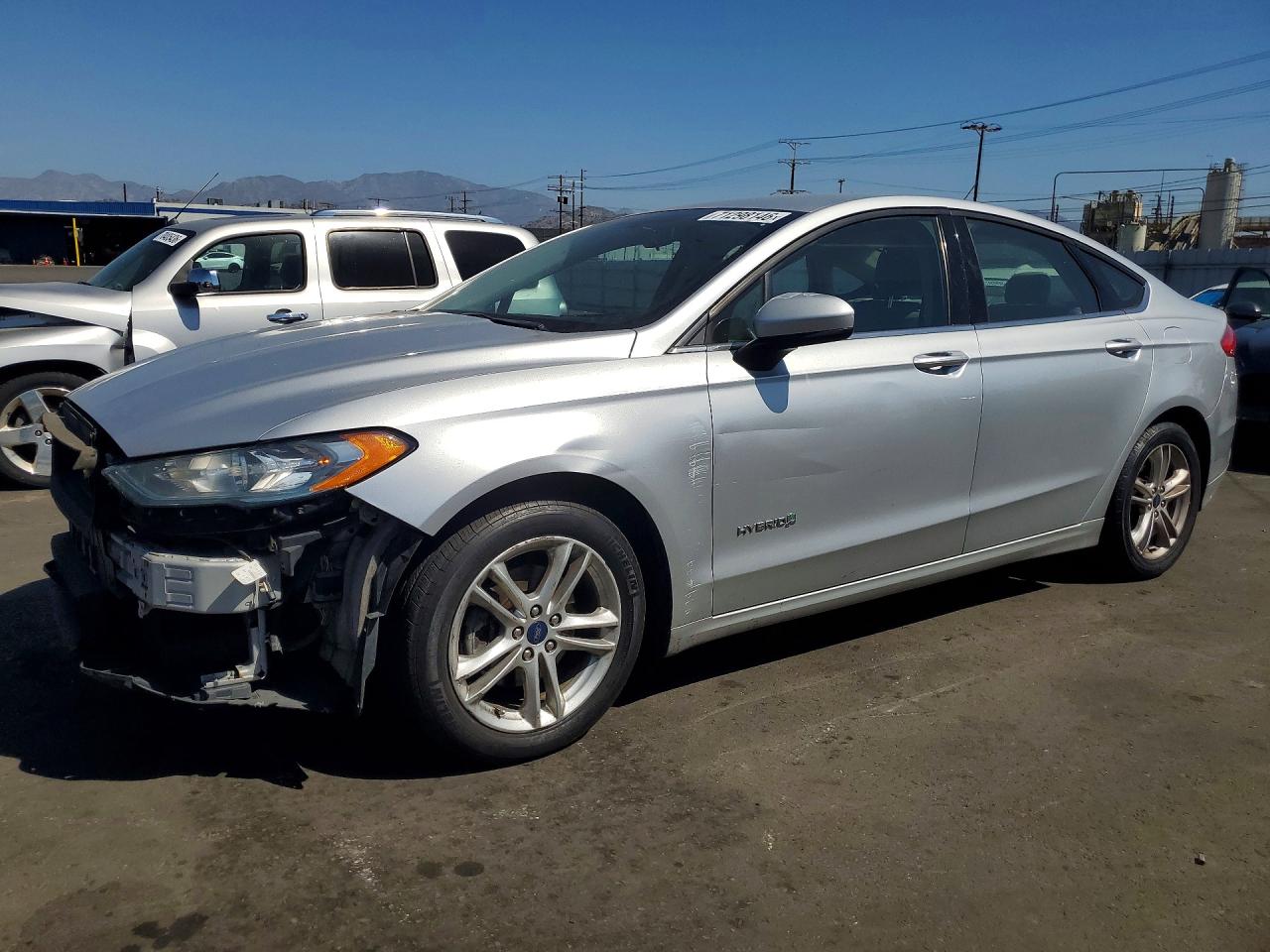 2018 FORD FUSION S HYBRID | 3FA6P0UU7JR273575 | UPCARS