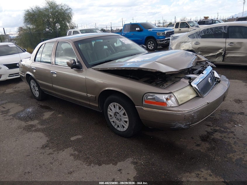 2005 MERCURY GRAND MARQUIS GS | 2MEFM74W45X649183 | UPCARS