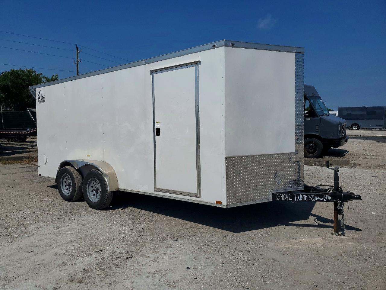 2025 QUALITY CARGO CARGO TRAI 7X16TA ENCLOSED CARGO TRAILER | 50ZBE1164SN067042 | UPCARS