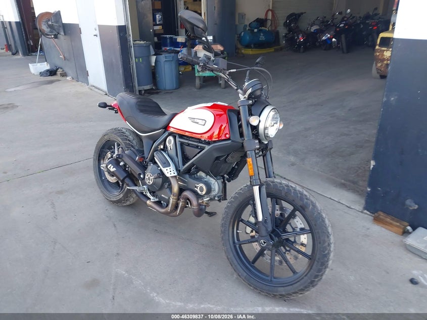 2016 DUCATI SCRAMBLER 800 | ML015ANM8GT008895 | UPCARS