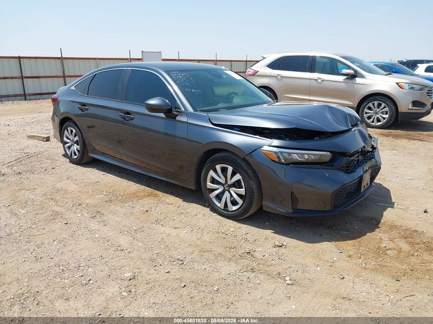 2025 HONDA CIVIC LX | 2HGFE2F23SH512853 | UPCARS