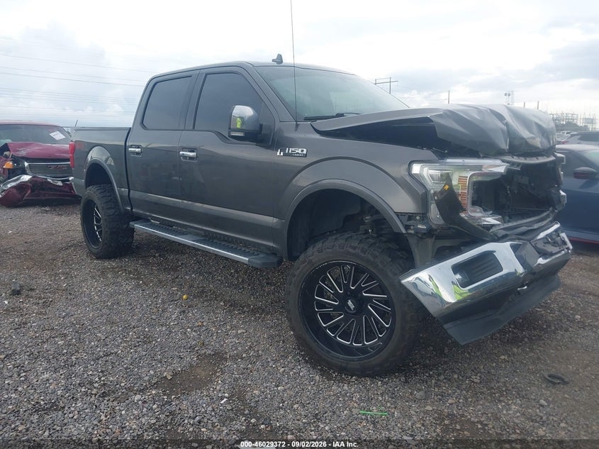 2018 FORD F-150 LARIAT | 1FTEW1E58JKD49833 | UPCARS