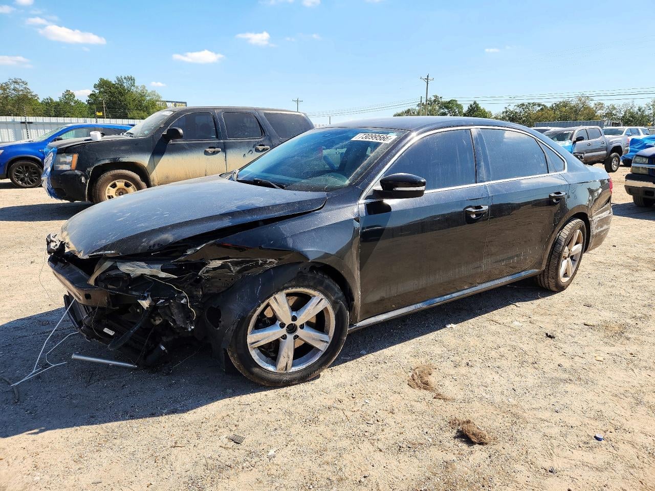 2015 VOLKSWAGEN PASSAT S | 1VWAT7A31FC115272 | UPCARS