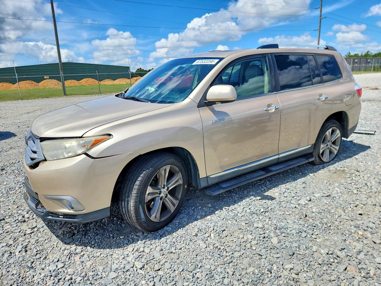 2012 TOYOTA HIGHLANDER LIMITED | 5TDDK3EH9CS170435 | UPCARS
