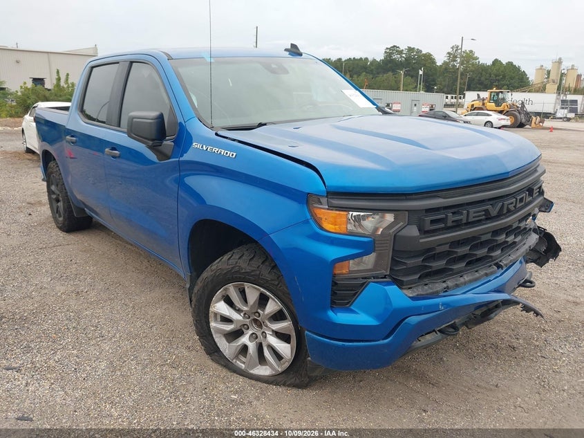 2022 CHEVROLET SILVERADO 1500 4WD  SHORT BED CUSTOM | 3GCPDBEK5NG578963 | UPCARS