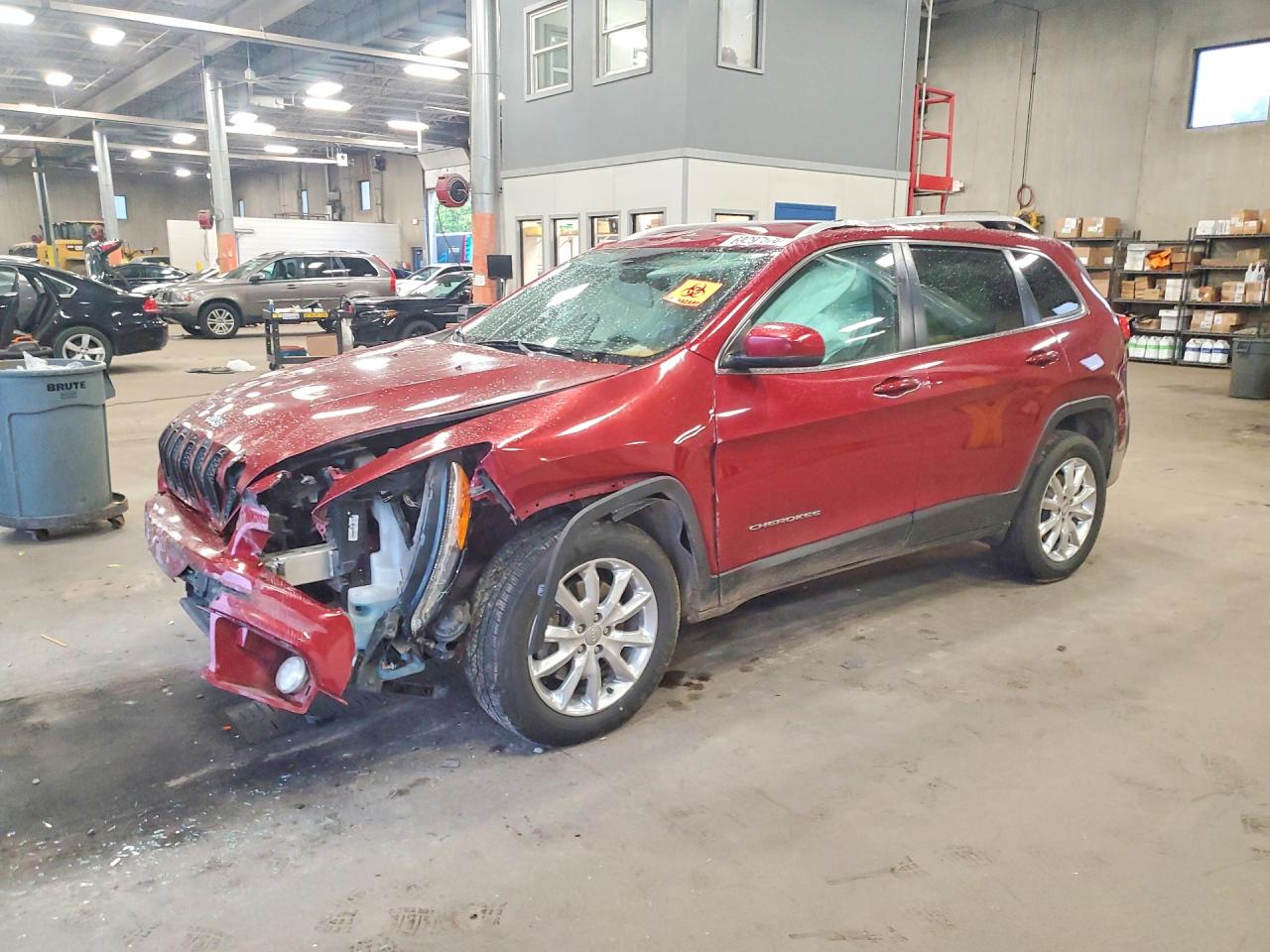 2016 JEEP CHEROKEE LIMITED | 1C4PJMDS6GW214447 | UPCARS