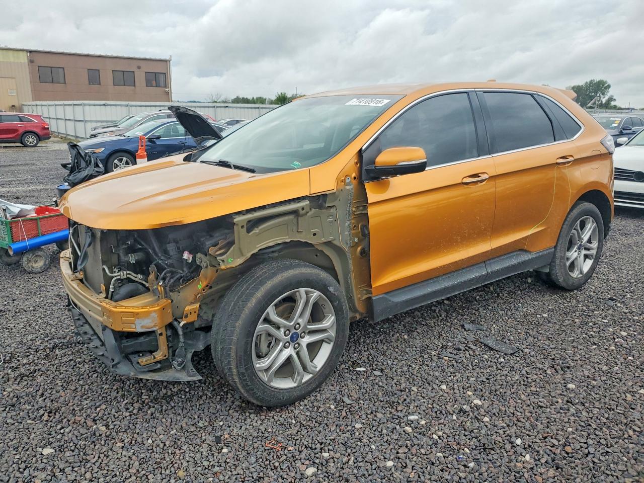 2016 FORD EDGE TITANIUM | 2FMPK3K99GBC52050 | UPCARS