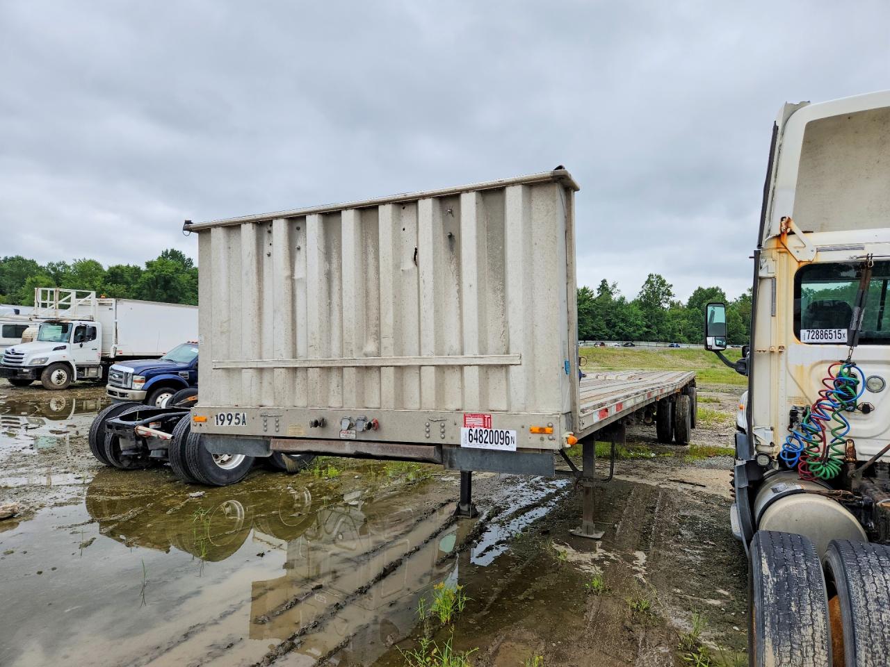 2004 TRANSCRAFT TRANSCRAFT EAGLE W2-18 X102 FLATBED TRAILER | 1TTF4820X42011631 | UPCARS