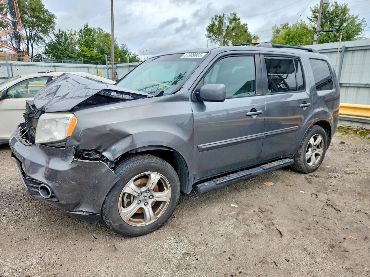 2013 HONDA PILOT EXL | 5FNYF4H5XDB005707 | UPCARS