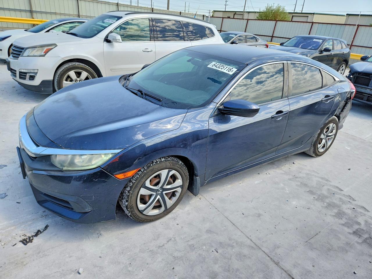 2016 HONDA CIVIC LX | 19XFC2F56GE019010 | UPCARS