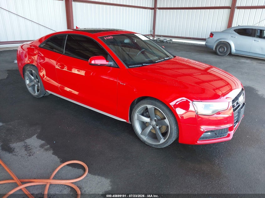 2014 AUDI S5 3.0T PREMIUM PLUS | WAUGGAFRXEA046438 | UPCARS
